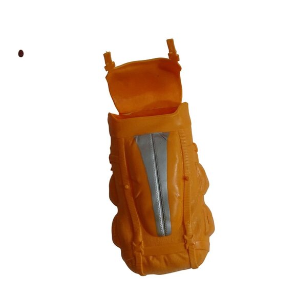 Barbie Camping Fun Mountain Hiking Backpack Orange With Basket Fashion Doll - Picture 5 of 10